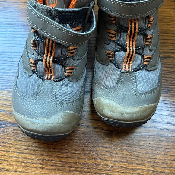 Merrell Kids' Sneakers in Gray and Orange - Picture 4 of 5